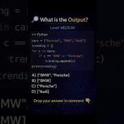 Python Output Challenge 90 Of Beginners Get This WRONG Shorts Python Coding Ytshorts
