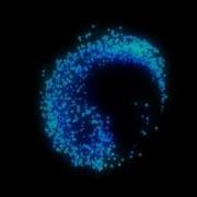 Sphere With Thinking Particles AE Glow