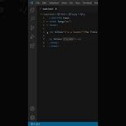 The Title Attribute HTML Webdevelopment Code Shorts Programming