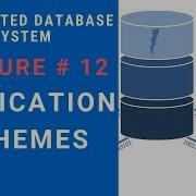 Replication Schemes In Distributed Database System Lecture 12