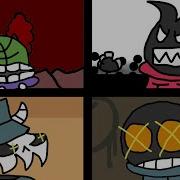 Witthy Vs Tricky Vs Tabi Vs Agoti Animation Mashup By HeckinLeBork