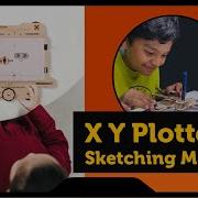 X Y Plotter Sketching Machine Working Video
