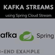Kafka Streams с использованием Spring Cloud Stream Пример микросервисов Технические основы