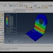 Abaqus Tutorial Videos Structural Analysis Of A 3D Solid Bracket