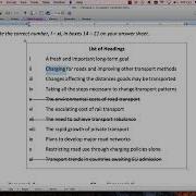 IELTS 10 Test 1 Reading Passage 2 European Transport Systems 1990 2010