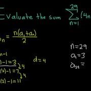 Sum Of An Arithmetic Sequence