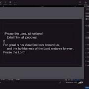 ProPresenter 7 How To Create A Scripture Slide For Church Service