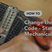 How To Change The Code CL50 CL100 CL200 CL400 And CL500 Mechanical Codelocks