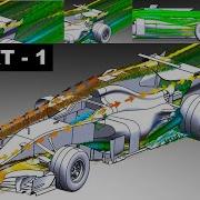 Solidworks Flow Simulation Tutorial CFD Formula One Car Aerodynamics Simulation Part 1