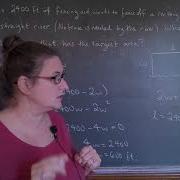 Introduction To Optimization Problems Fencing A Field