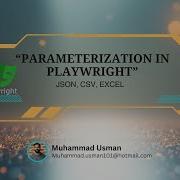 Parameterization Concept In Playwright Data Driven Testing JSON CSV Excel Part 1