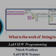 String To Path LabVIEW Program Labview Nationalinstruments Ni VI Program