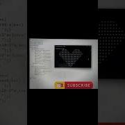 Making Heart Pattern Using C Nested Loops Programming Shorts C Coding