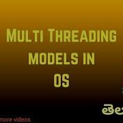 What Is Multi Threading Model S In Operating System Multi Threading