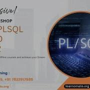 SQL PLSQL Demo Day 2 Learnomate Technologies