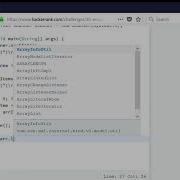 Day 7 Arrays HackerRank JAVA