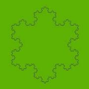 Recursive Mathematics Art The Koch Snowflake Constructed On Python Mathart Algorithmicart