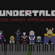 Undertale 009 Enemy Approaching Piano Tutorial Synthesia