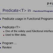 Functional Programming Predicate