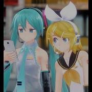 MMD Rin And Miku Should Kiss Tbh