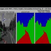 Color Image Segmentation MRF Potts Gaussian Likelihood Bayesian Simulated Annealing Python