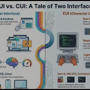 GUI Vs CUI Difference Between GUI And CUI Best Learning Videos Apna Schools English
