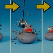 ULTIMATE 3D PHYSICS CHALLENGE 10 000KG Wrecking Ball Vs Stretchy Ducks ASMR Physics Simulation