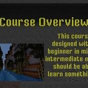 Course Overview Minetest Modding Course