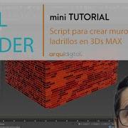 WALLBUILDER Script Para Hacer Muros De Ladrillo En 3Ds MAX