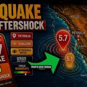 CALIFORNIA ON ALERT Two Major Earthquakes Just Hit The Same Coast