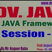 ADV JAVA Tutorials Session 6 By Mr Nagoor Babu On 02 05 2023 7 30PM IST