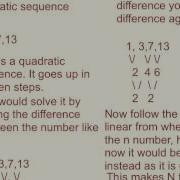Linear And Quadratic Sequences