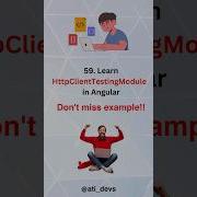What Is HttpClientTestingModule In Angular Shorts Angular Interview