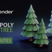 Blender Speed Modeling Lowpoly Tree In 5 MINUTES In Blender 3d Low Poly 3d Modeling Lowpoly Tree