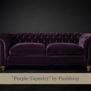 Purple Tapestry By Pushloop