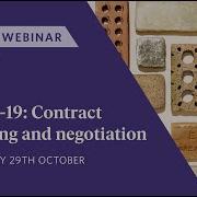 Webinar Contract Drafting And Negotiation 29 October