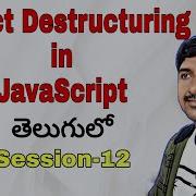 Object Destructuring In JavaScript Learn JavaScript In Telugu LuckyTechzone