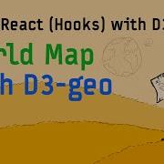 Using React Hooks With D3 12 World Map With D3 Geo