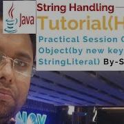 String Handling In Java Tutorial 02