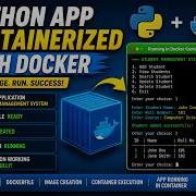 Dockerize A Python Application Student Management System Using Docker