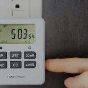 How To Set A Programmable Digital Timer Fospower Full Instructions