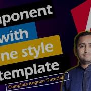 Component With Inline Style Template Angular Template Vs Templateurl Angular Tutorial