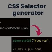 Generate CSS Selector For The Target DOM Element JavaScript Interview Question 24