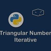 Triangular Number Iterative In Python