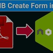 Node Js PDF LIB Project To Create Form Fields Buttons In PDF Document