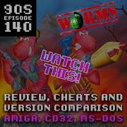 Worms 1995 Amiga CD32 And MS DOS Review Comparison And Cheats