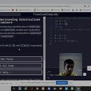 Learn Basic JavaScript Understanding Uninitialized Variables FreeCodeCamp Org