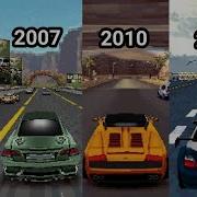 Evolution Of Need For Speed 3D Java J2me 2005 2014