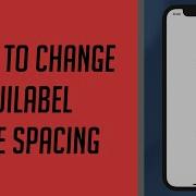 How To Change UILabel Line Spacing