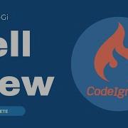 Cells View CodeIgniter 4